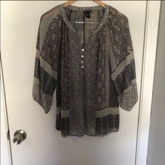 new directions Tops - Reserve Hope New directions BoHo light weight Blouse L